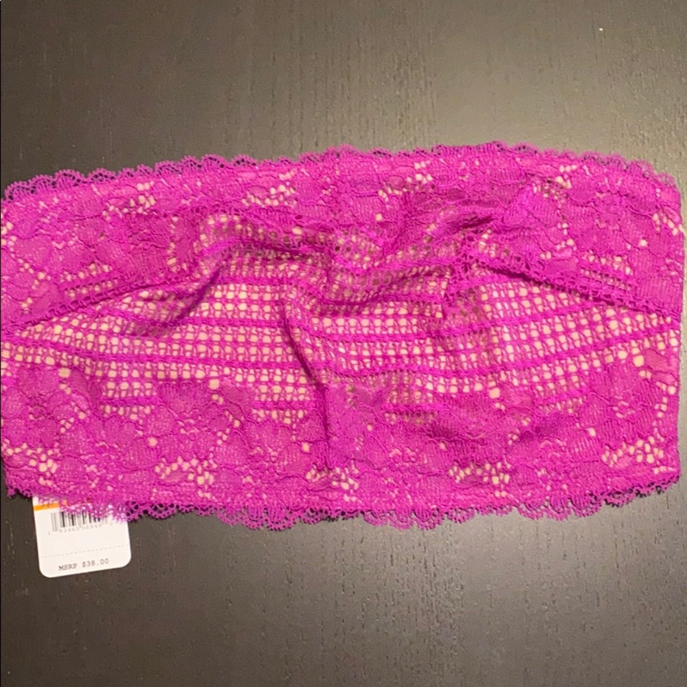 Free People Camila Bandeau Deep Orchid